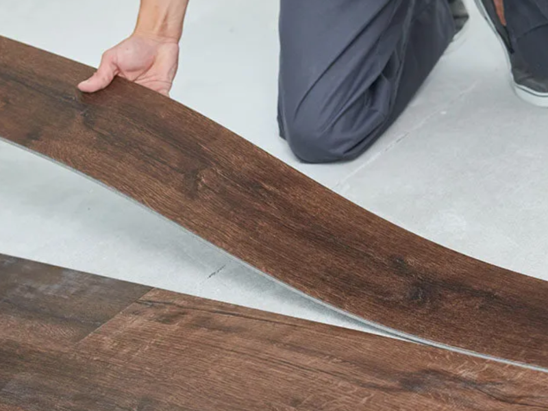 Vinyl flooring installation