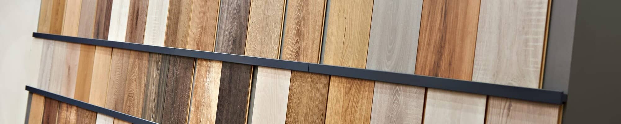 Flooring samples in a local Tallahassee, FL showroom