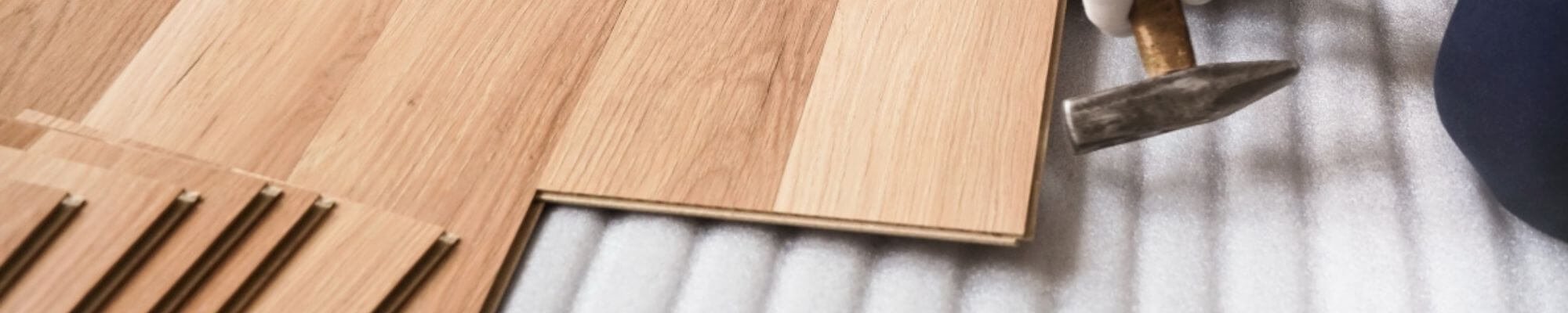 Vinyl flooring installation in an Avon IN home